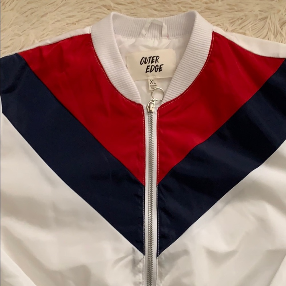 Color block bomber - Picture 2 of 5